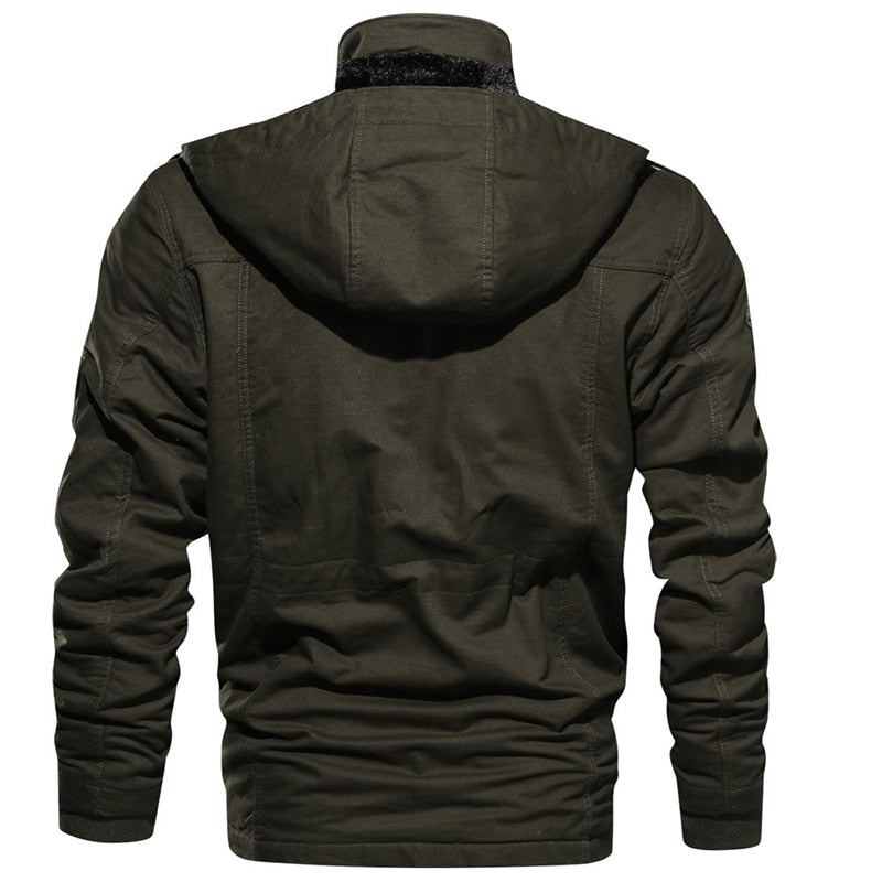 Arvind - Herren Vintage Cargo-Jacke