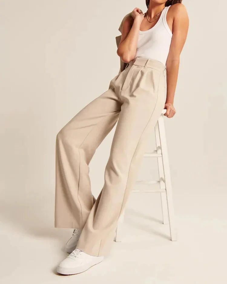 Ari - Breite Bein-Cargohose