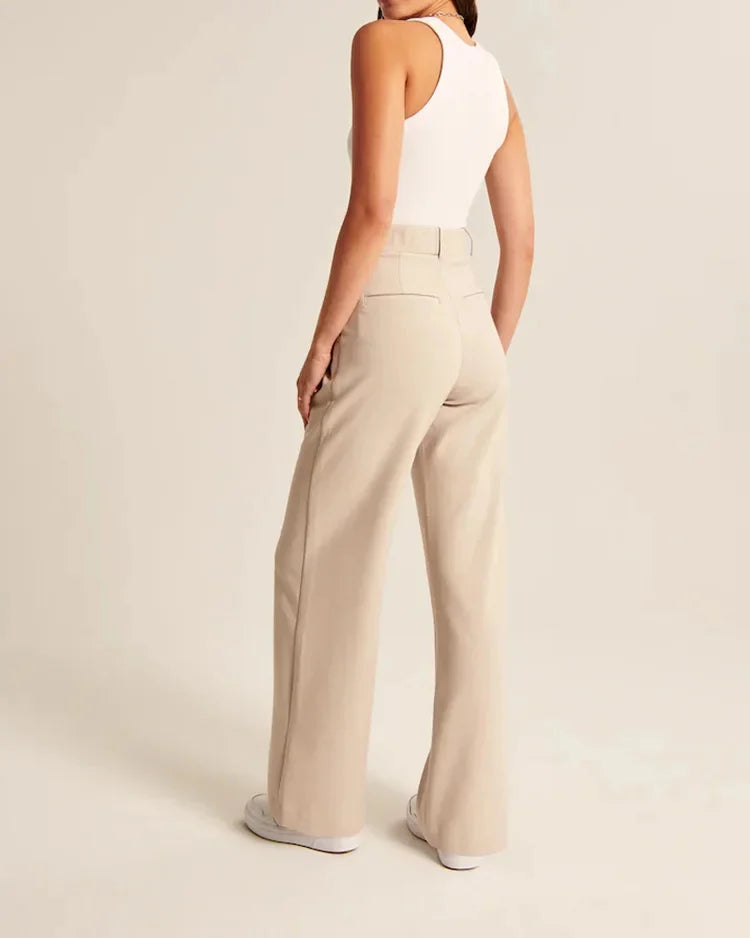 Ari - Breite Bein-Cargohose
