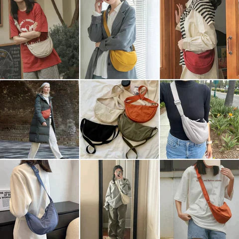 Kaitlyn - Halbmond Crossbody Tasche