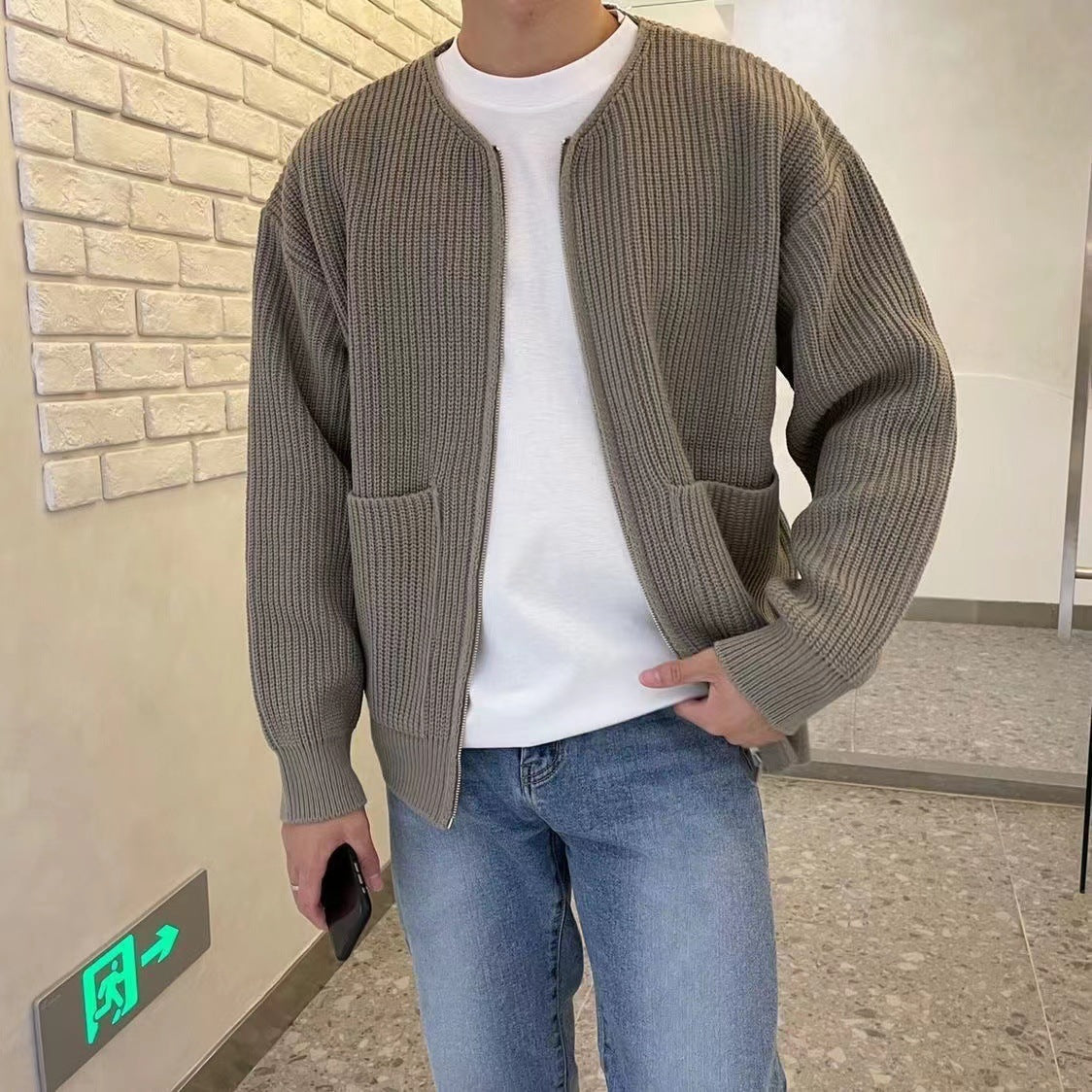 William – Modische Strickjacke für Männer