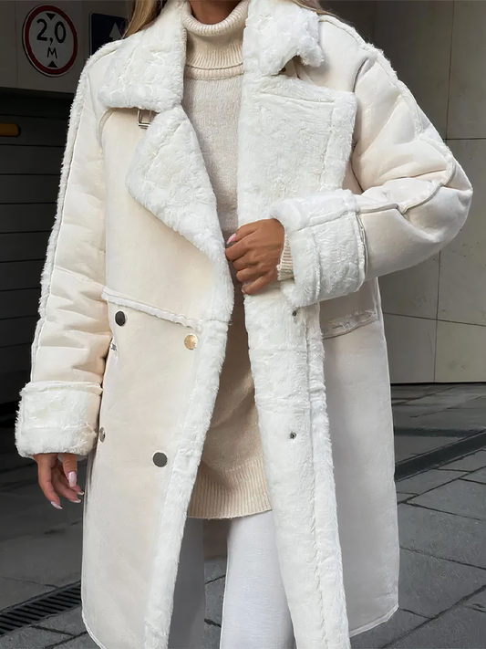 Ilene - Winddichter Teddy Jacke