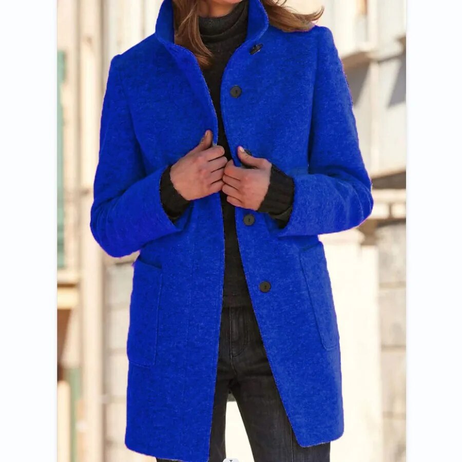 Renate - Elegante Jacke mit Stehkragen