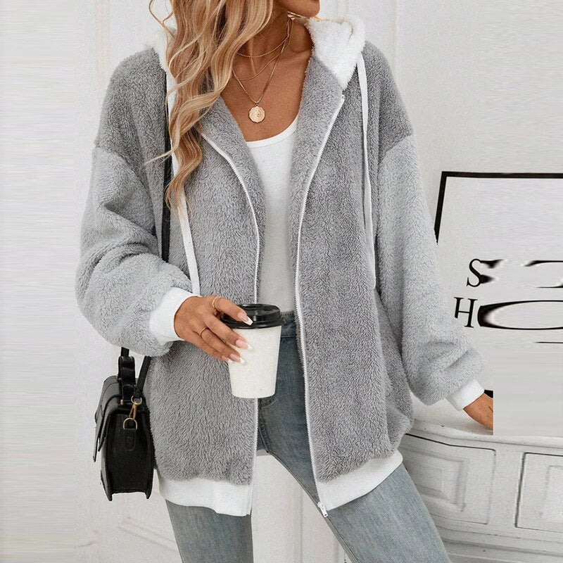 Dien - Fleece-Winterjacke für Damen