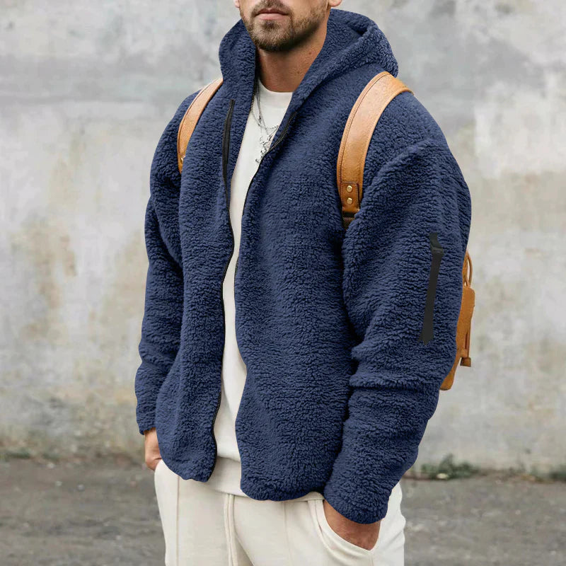 Alistair - Lässige Fleece Jacke