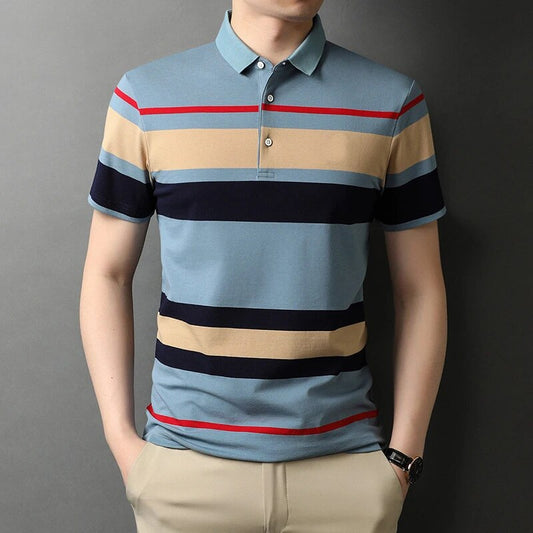 Bjorn - Herren Freizeit-Lose Polo-Shirt