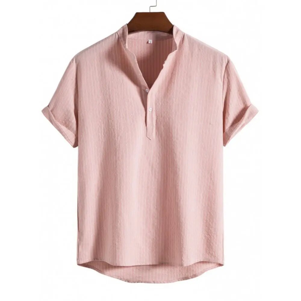 Gunnar - Vertikal Gestreiftes Herren Polo