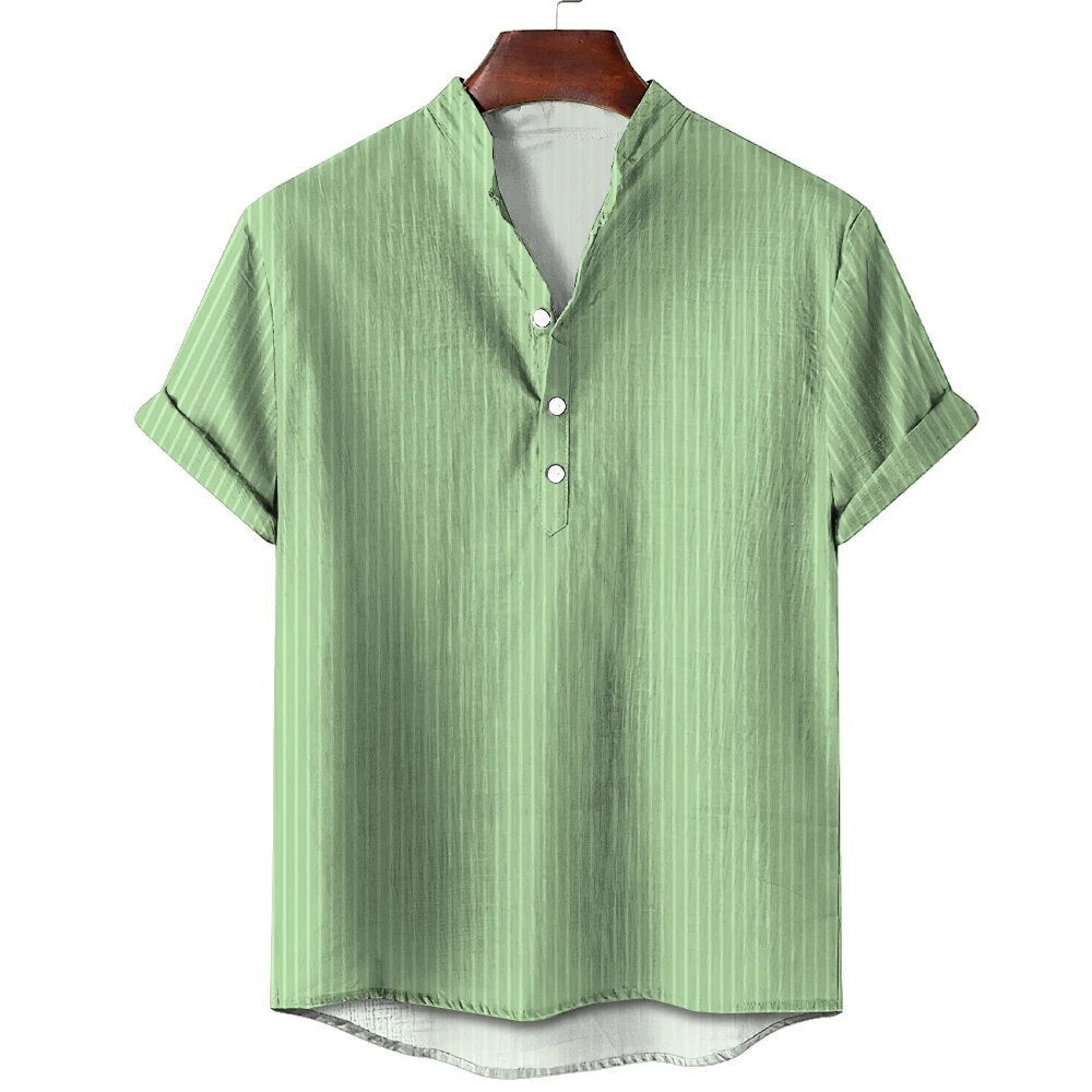 Gunnar - Vertikal Gestreiftes Herren Polo