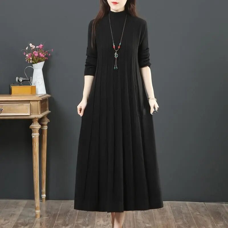 Alma - Langes Kleid in Übergröße für Frauen